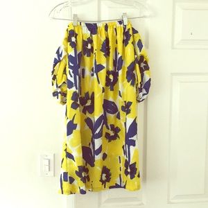 Off shoulder summer dress